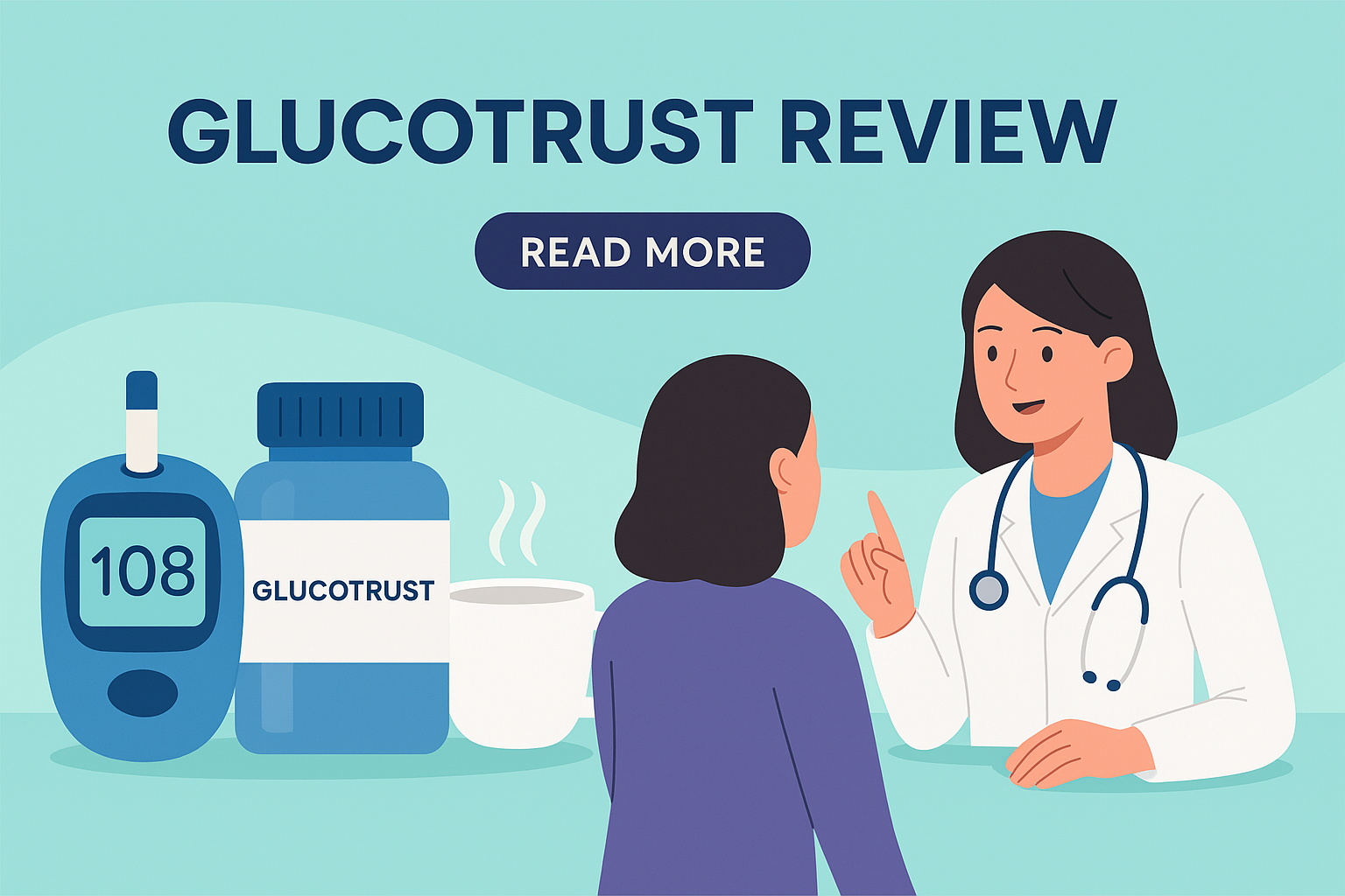 GlucoTrust Supplement Bottle